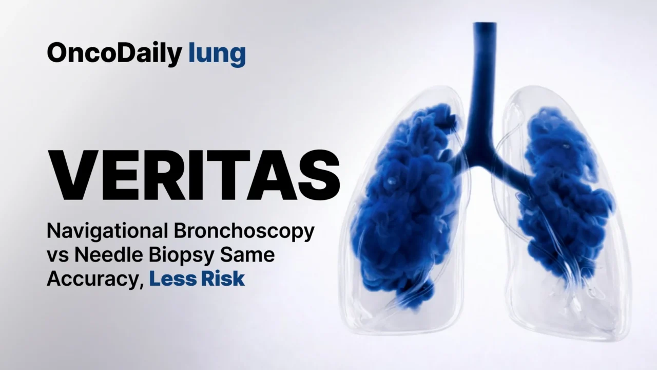 What The VERITAS Trial Changes: Navigational Bronchoscopy vs Transthoracic Needle Biopsy For Lung Nodules