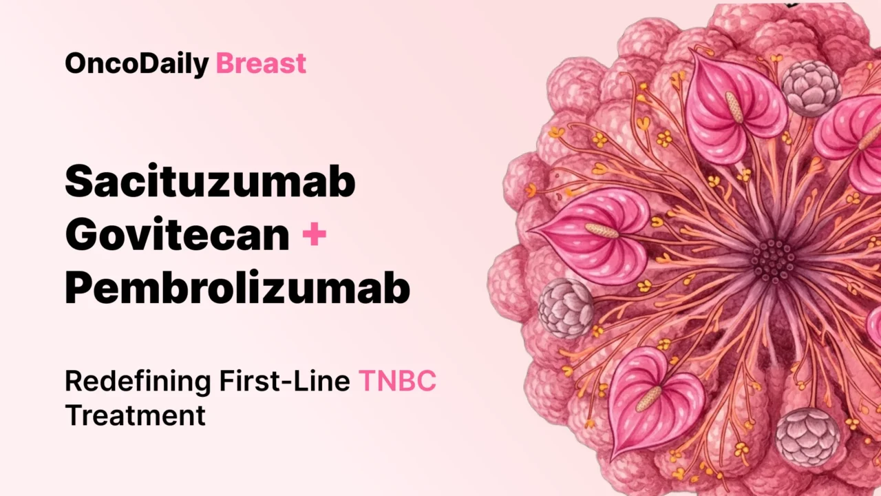 Sacituzumab Govitecan Plus Pembrolizumab Improves First-Line Outcomes in PD-L1 Positive Advanced Triple-Negative Breast Cancer