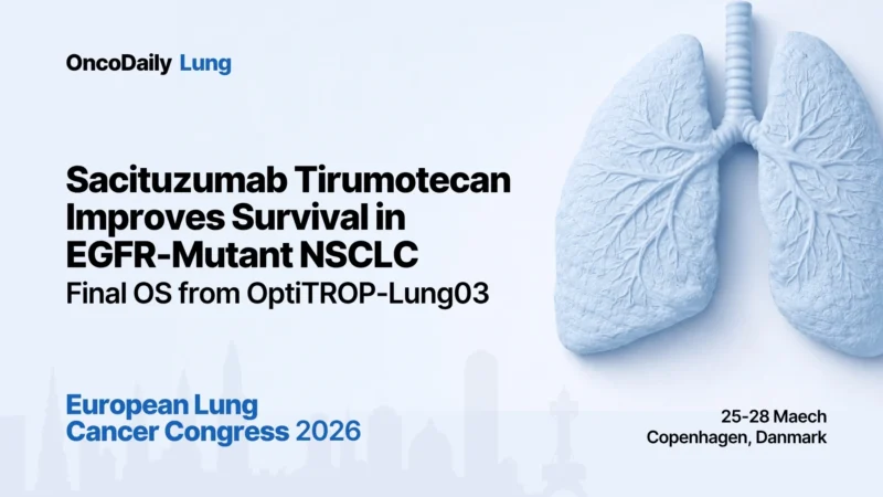 Sacituzumab Tirumotecan Improves Survival in EGFR-Mutant NSCLC: Final OS from OptiTROP-Lung03