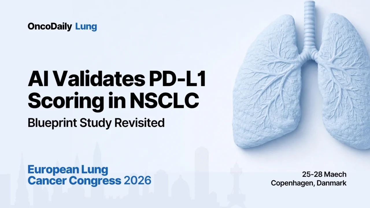 AI Validates PD-L1 Scoring in NSCLC: Blueprint Study Revisited