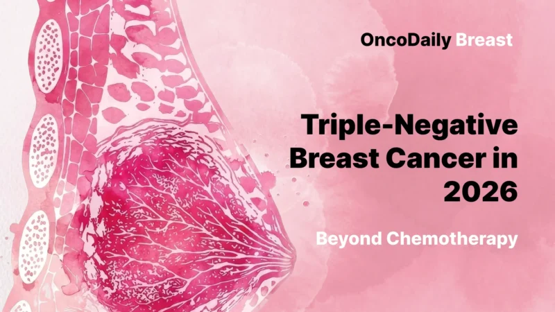 Triple-Negative Breast Cancer in 2026: A Step-by-Step Clinical Approach From Diagnosis to Treatment