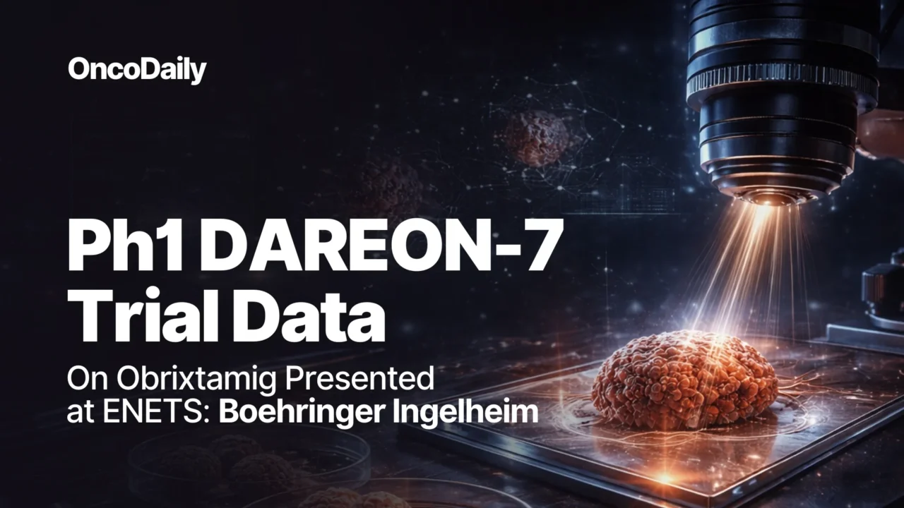 Ph1 DAREON-7 trial data on obrixtamig presented at ENETS – Boehringer Ingelheim