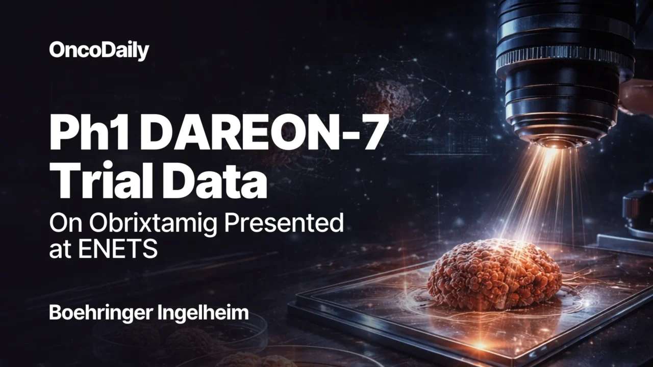 Ph1 DAREON-7 trial data on obrixtamig presented at ENETS – Boehringer Ingelheim