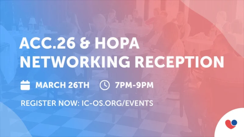 Hosting ACC26 and HOPA26 Cardio-Oncology Community Networking Reception – International Cardio-Oncology Society