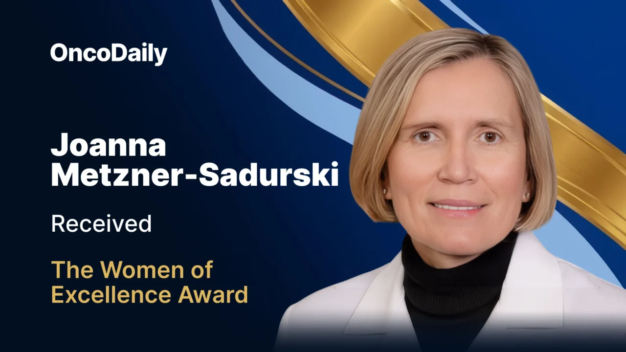 Joanna Metzner-Sadurski: Honored to Receive the Women of Excellence Award