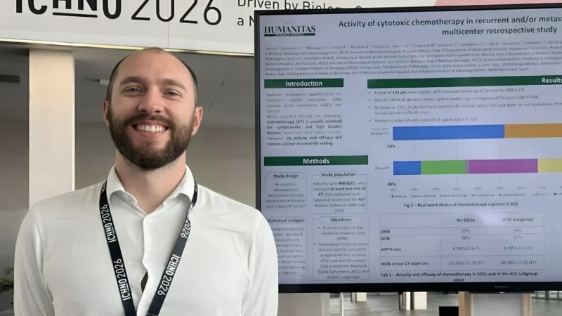Luigi Lorini: Presented Study Data on Chemotherapy in SGCs at ICHNO 2026