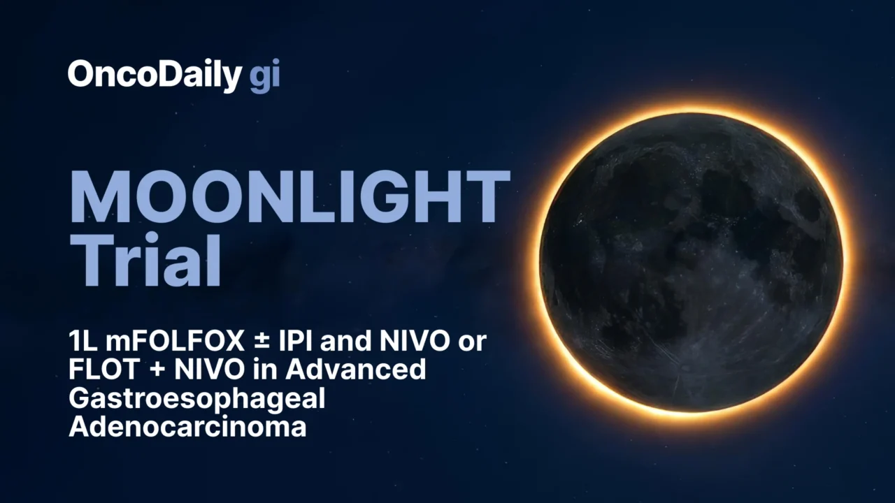MOONLIGHT Trial: Testing Dual Checkpoint Blockade and Triplet Chemoimmunotherapy in 1L Advanced Gastroesophageal Adenocarcinoma