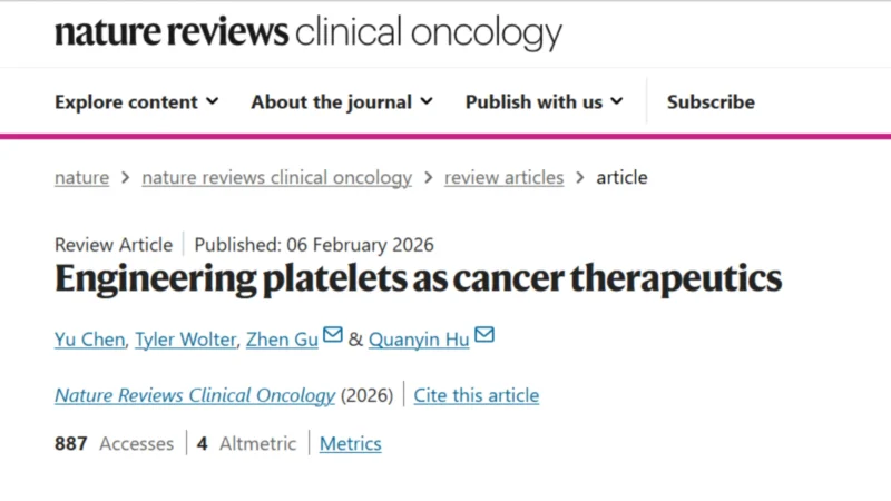 Diego A. Díaz García: Engineering Platelets as the Next Frontier in Cancer Therapeutics