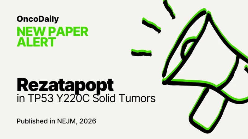 Rezatapopt Shows Early Activity in TP53 Y220C–Mutated Solid Tumors