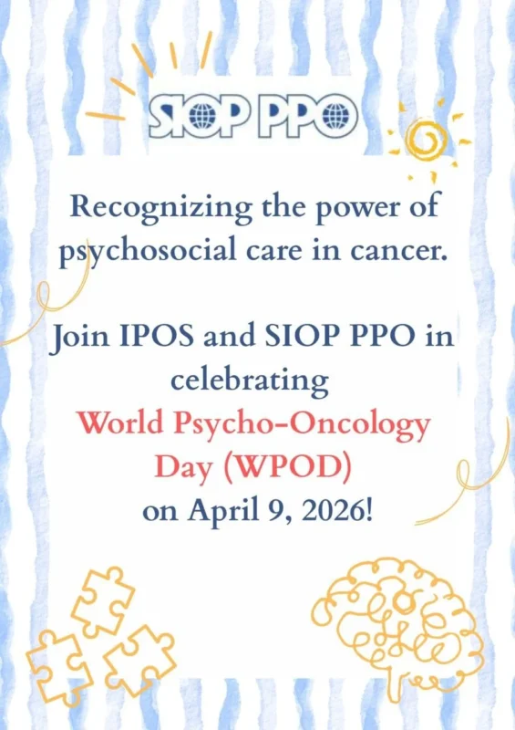 Joining Forces with IPOS to Celebrate World Psycho-Oncology Day 2026 - SIOP PPO