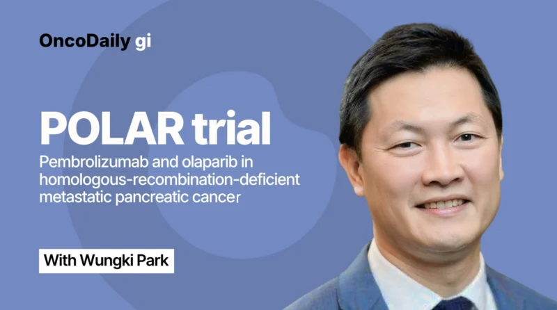 Results from the Phase 2 POLAR Trial: Pembrolizumab and Olaparib in HRD Metastatic Pancreatic Cancer
