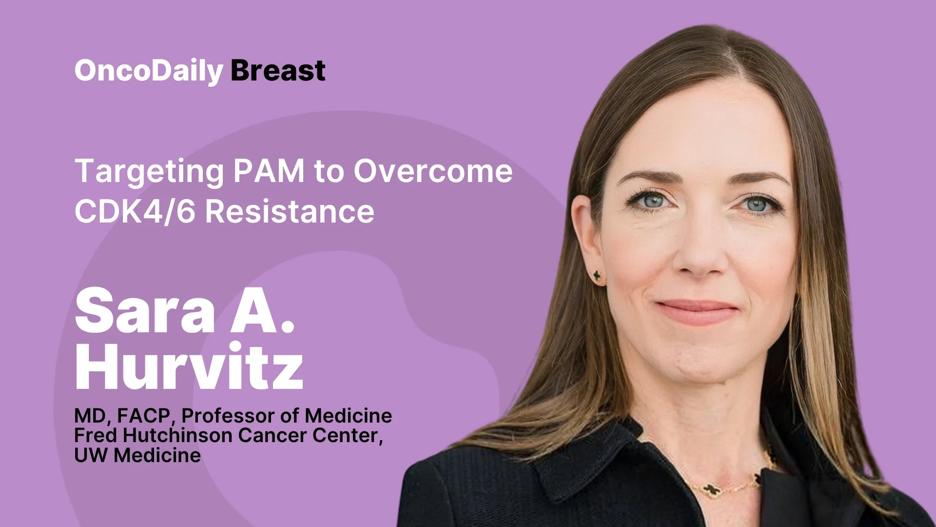 VIKTORIA-1 phase III trial: poster with Sara A. Hurvitz