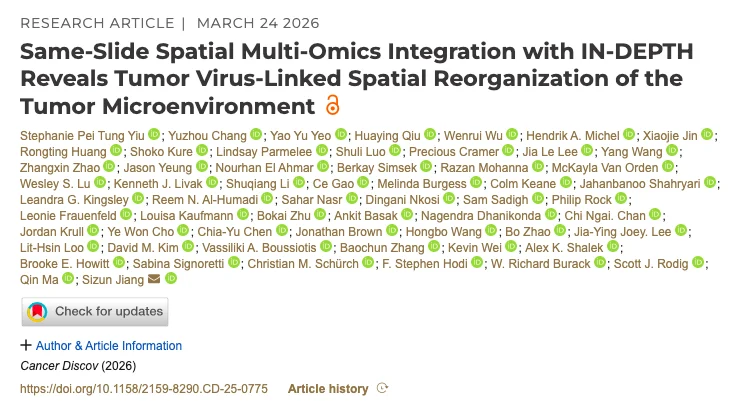 Elizabeth McKenna, Cancer Discovery