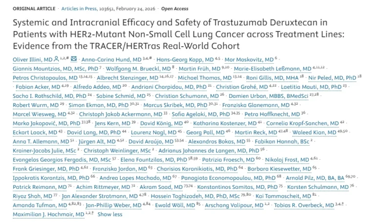 Stephen V Liu: Intracranial Efficacy of Trastuzumab Deruxtecan in HER2-Mutant NSCLC