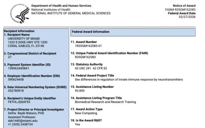 Defne Bayik: A Landmark NIH Grant Marks a New Chapter for Our Sylvester Lab 2 Defne Bayik