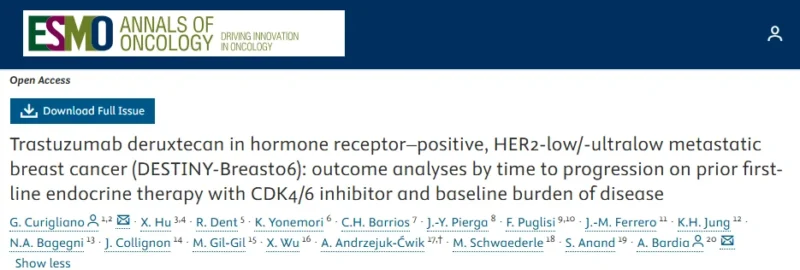 Paolo Tarantino: Key Points from DESTINY- Breast06