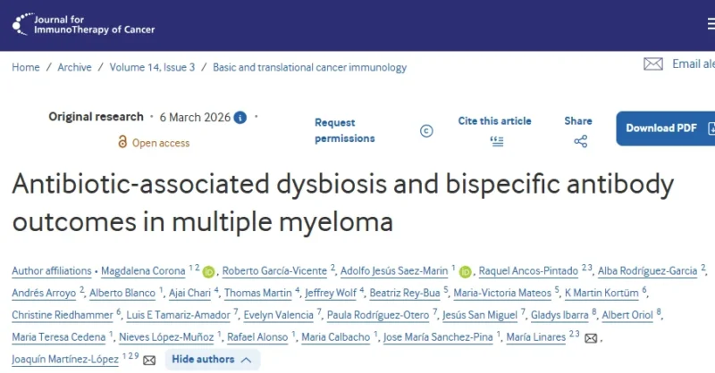 Myeloma Paper of the Day, March 7th, Suggested by Robert Orlowski