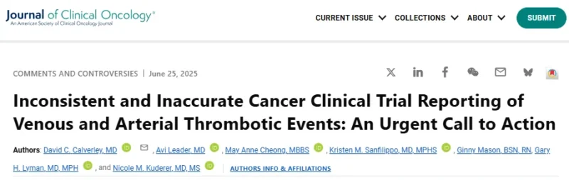 Karamvir Yadav: Thromboembolism in Cancer Trials, Underestimated Risk