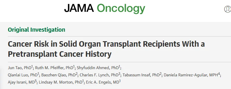 Achyut Saroj: Understanding Cancer Risk After Organ Transplantation