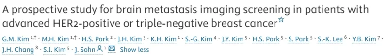 Oscar Tahuahua: Prospective Study of Brain Metastasis Imaging in Advanced HER2-Positive and TNBC 3 Oscar Tahuahua: Prospective Study of Brain Metastasis Imaging in Advanced HER2-Positive and TNBC