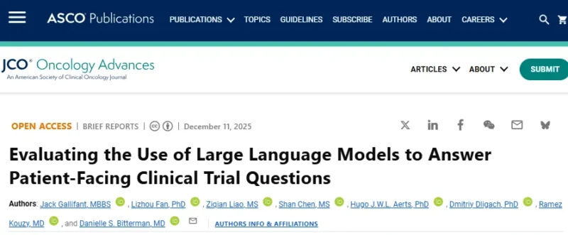 Cristiane D Bergerot: Can AI Help Patients Better Understand Cancer Clinical Trials? 