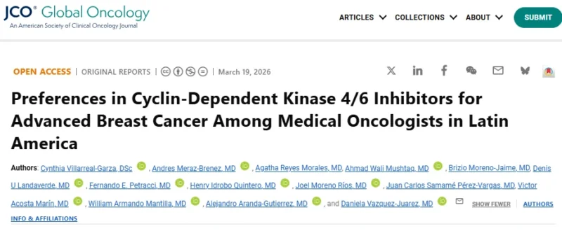 Andres Meraz-Brenez: Access Gaps of CDK4/6 Inhibitors in Latin America