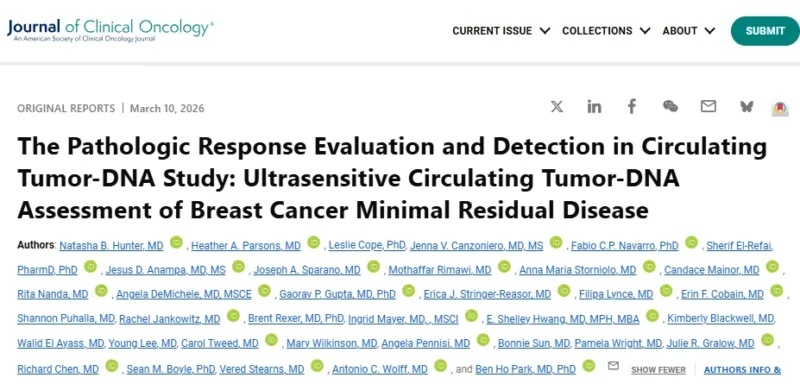 Kazuki Nozawa: Ultra-Sensitive ctDNA Assessment of Breast Cancer