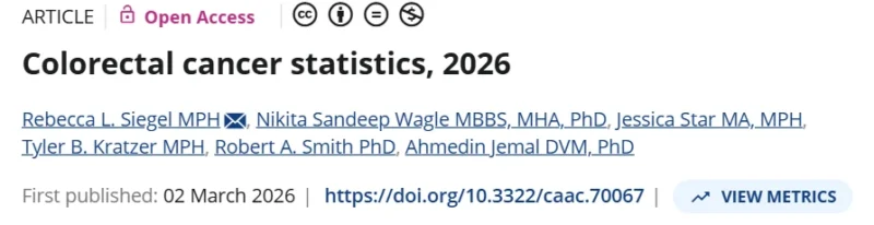 Karamvir Yadav: Rising Early-Onset Colorectal Cancer Is Reshaping Clinical Practice - 2026 Statistics 3 Karamvir Yadav: Rising Early-Onset Colorectal Cancer Is Reshaping Clinical Practice - 2026 Statistics
