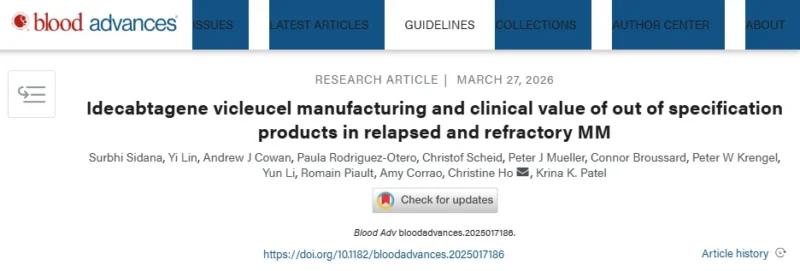 Myeloma Paper of the Day, March 28th, Suggested by Robert Orlowski
