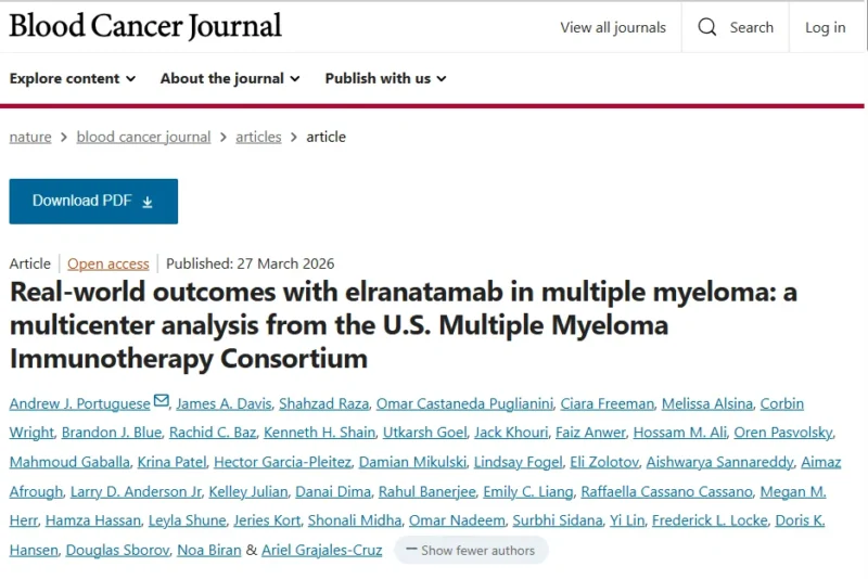 Myeloma Paper of the Day, March 29th, Suggested by Robert Orlowski