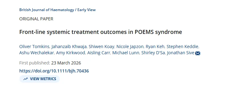 Myeloma Paper of the Day, March 31st, Suggested by Robert Orlowski