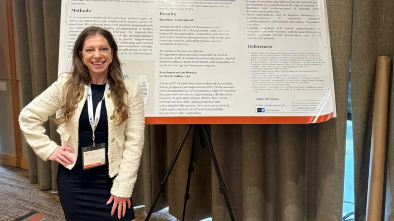 Stephanie A. Haddad: Advancing Fertility Preservation Strategies for AYA Oncology Patients