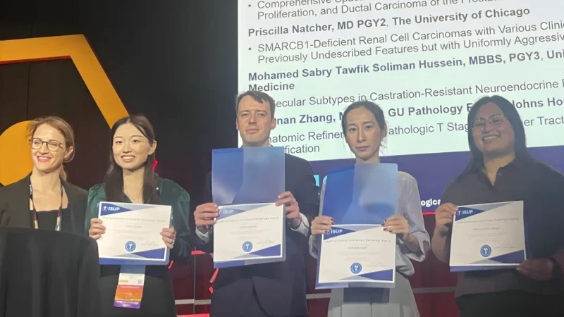 Ting Zhao: Honored to Receive the ISUP Excellence in Urologic Pathology Award