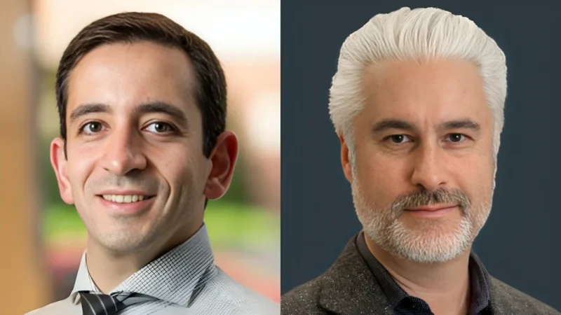 Samuel Bakhoum and Mario Suva Celebrate ASCI Election