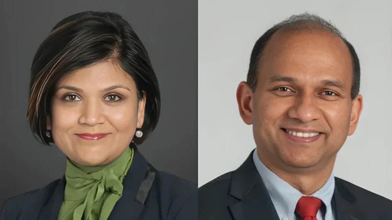 Shilpa Gupta and Jame Abraham Celebrate EAU Ambassador Award Recognition