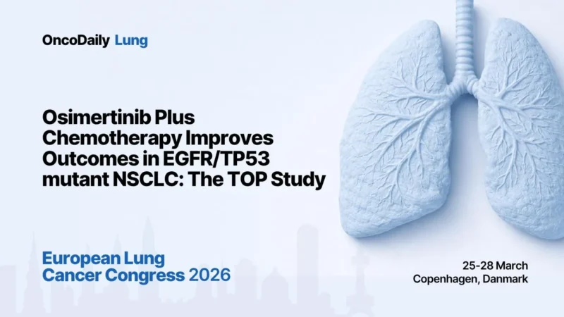 Osimertinib Plus Chemotherapy Improves Outcomes in EGFR/TP53 mutant NSCLC: The TOP Study
