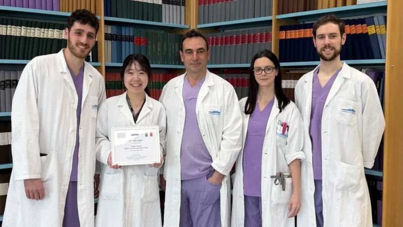 Antonio Toesca: Hosting Yuka Ogata from Tokyo as Visiting Scholar in Robotic Mastectomy