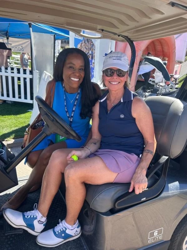 Fola May and Kimberly Salls