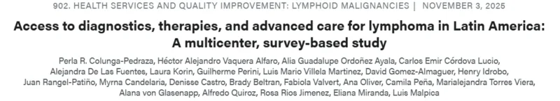 Alan Skarbnik: Access to Diagnostics, Therapies, and Advanced Care for Lymphoma in Latin America