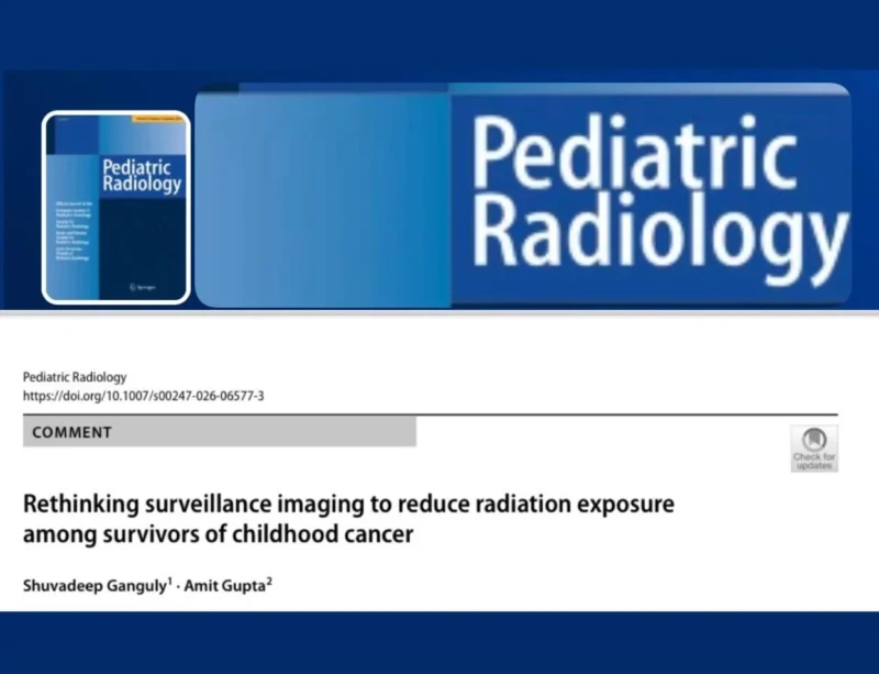 Amit Gupta and Shuvadeep Ganguly: Rethinking Surveillance Imaging in Childhood Cancer Survivors