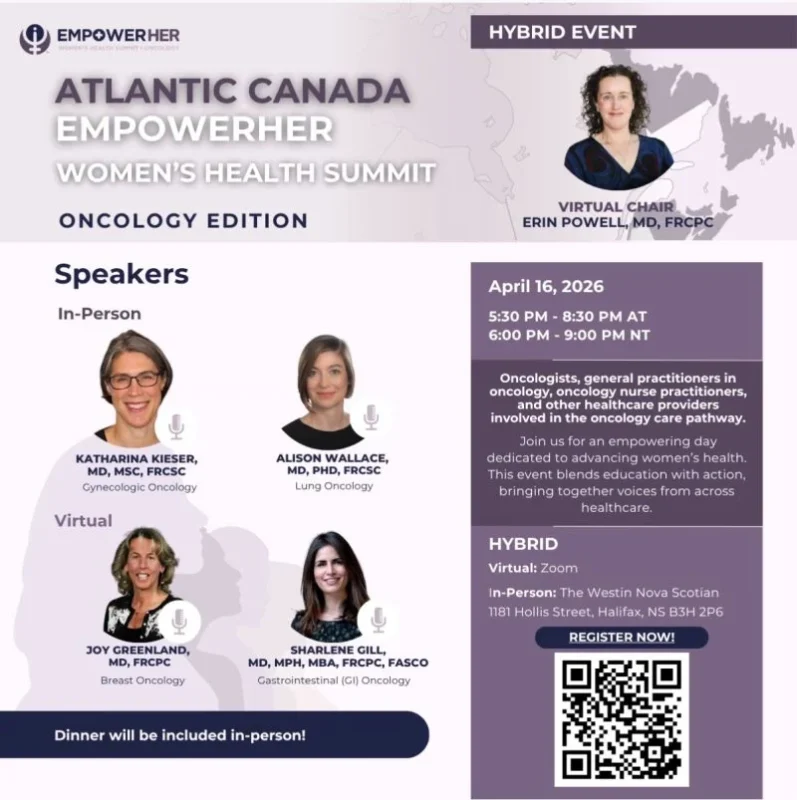 Sharlene Gill: EmpowerHER Oncology Summit to Advance Women’s Health in Cancer Care 2 Sharlene Gill