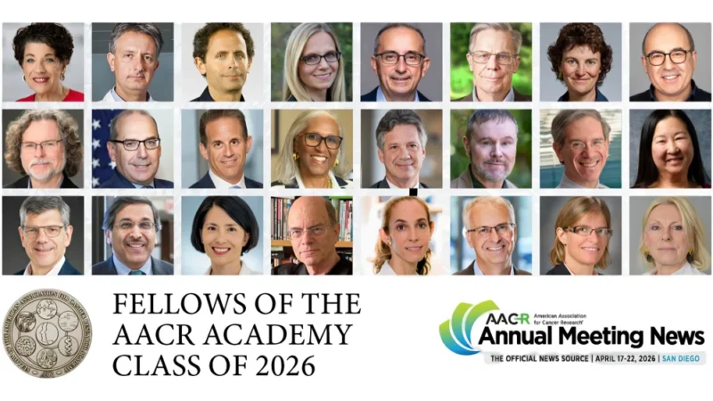 Fellows of the AACR Academy to Be Recognized at AACR26 Opening Ceremony