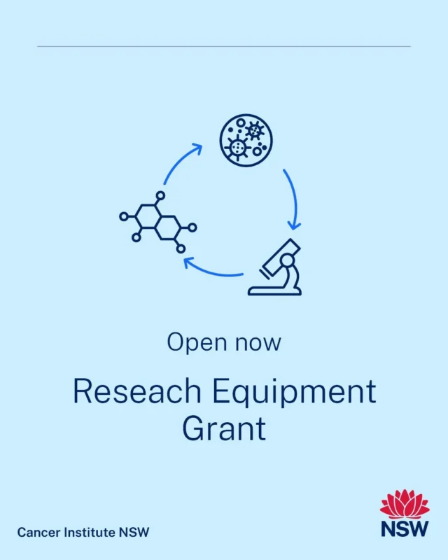 Cancer Institute NSW Opens Applications for Research Equipment Grant