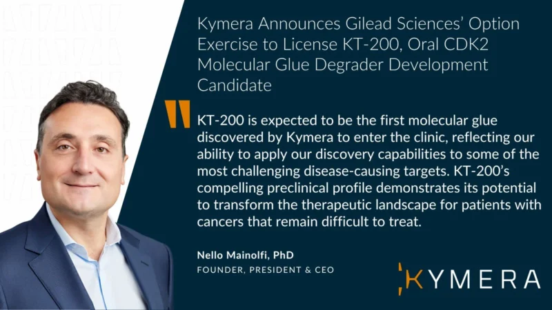 Gilead Activates Its Pipeline: Option Exercises at Cartography Bio and Kymera Signal Accelerating Oncology Execution