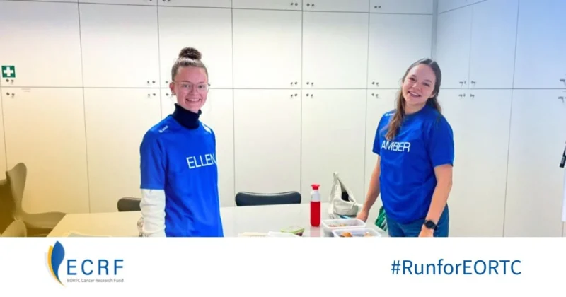 Amber Hofmans and Ellen Roelandts Running Marathon in Support of the EORTC Cancer Research Fund 2 Ellen Roelandts and Amber Hofmans