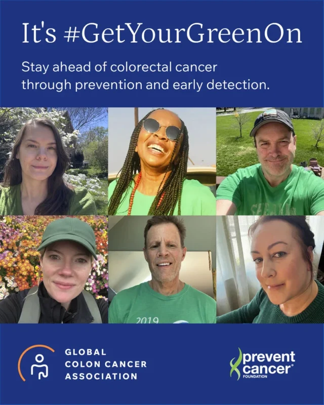 “Get Your Green On”: Global Call to Action for Colorectal Cancer Screening - Global Colon Cancer Association