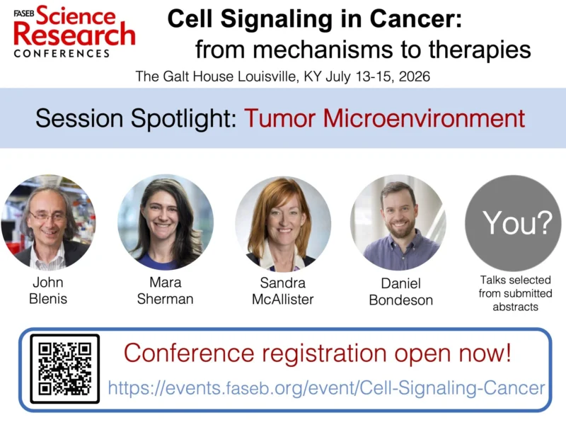 Alex Toker: Tumor Microenvironment Takes Center Stage at FASEB 2026