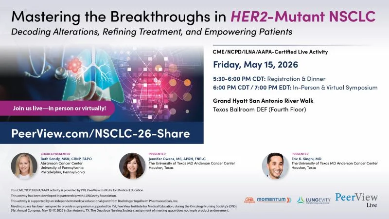 Mastering Breakthroughs in HER2-Mutant NSCLC – LUNGevity Foundation