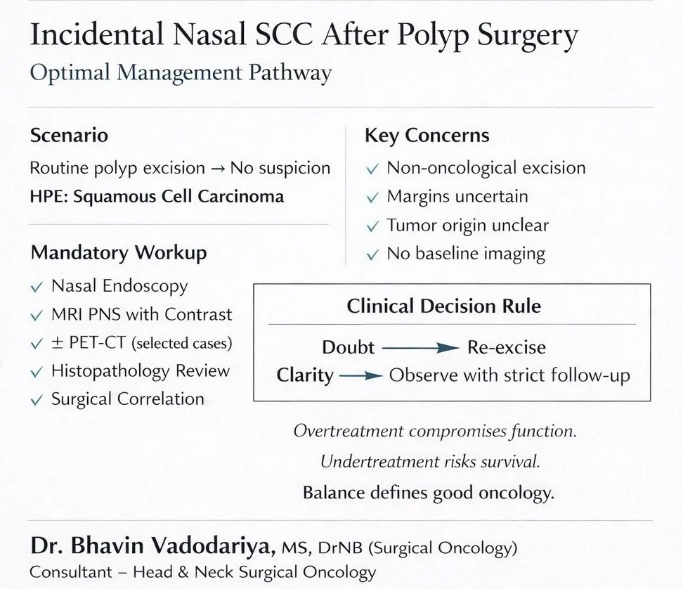 Bhavin Vadodariya: When an Incidental Diagnosis Becomes an Oncological Dilemma 2 Bhavin Vadodariya: When an Incidental Diagnosis Becomes an Oncological Dilemma