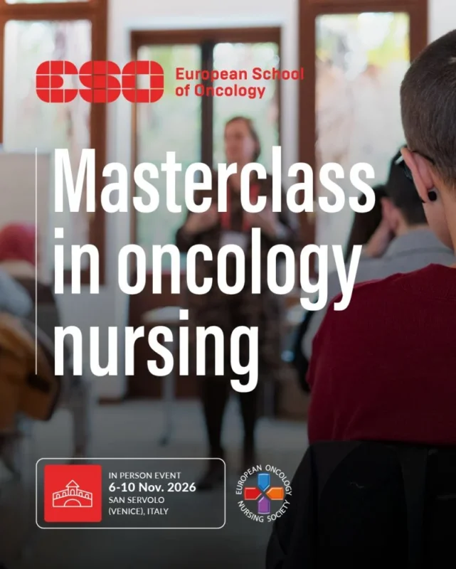 Applications are now Open for the ESO-EONS Masterclass in Oncology Nursing - ESO